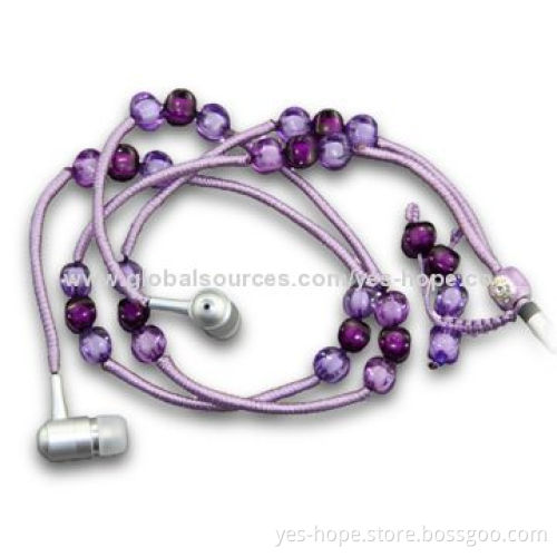 New model universal necklace earphone for mobile phones